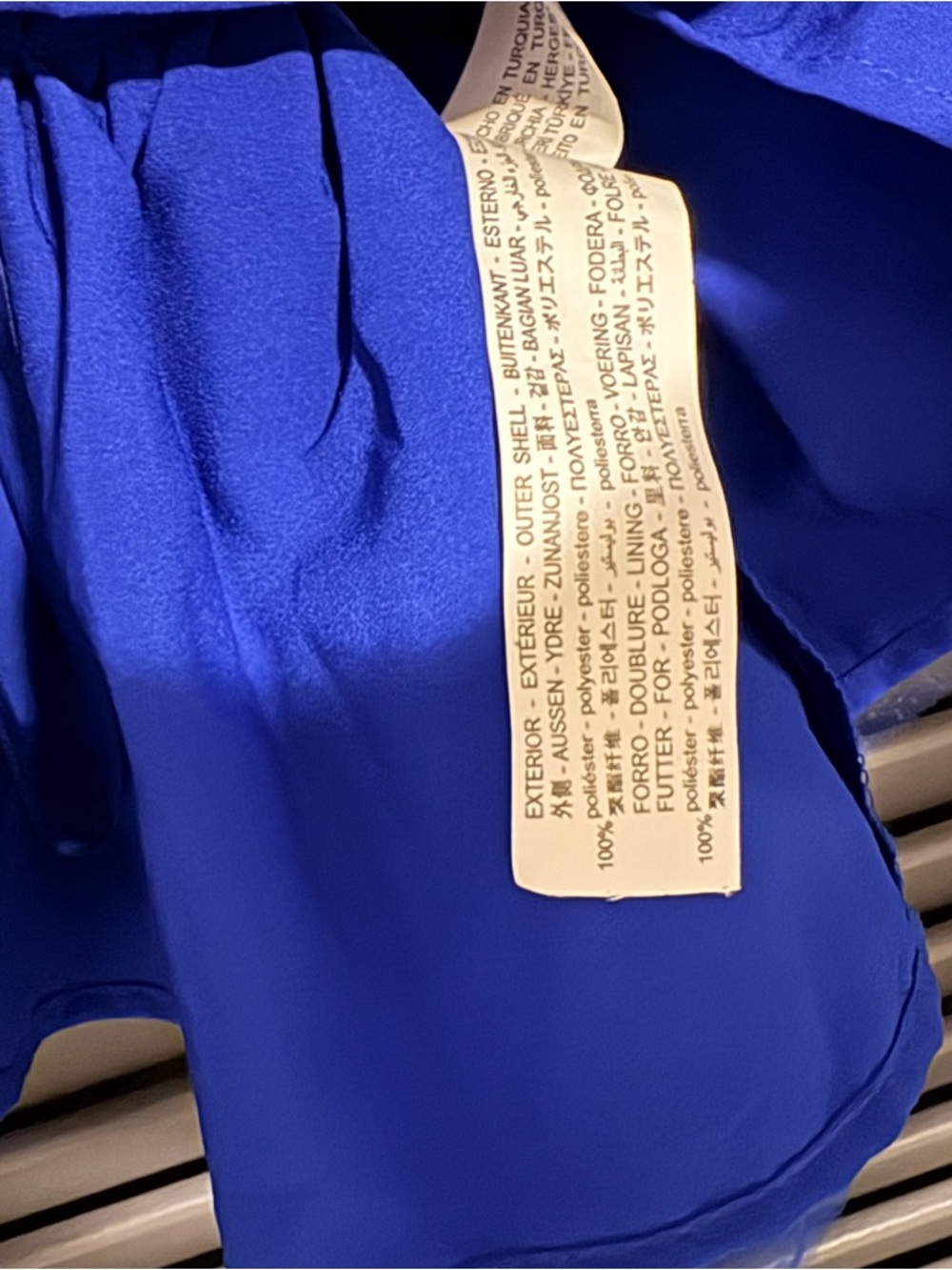 Zara Cobalt Blue Ruffle Top - Picture 4 of 7
